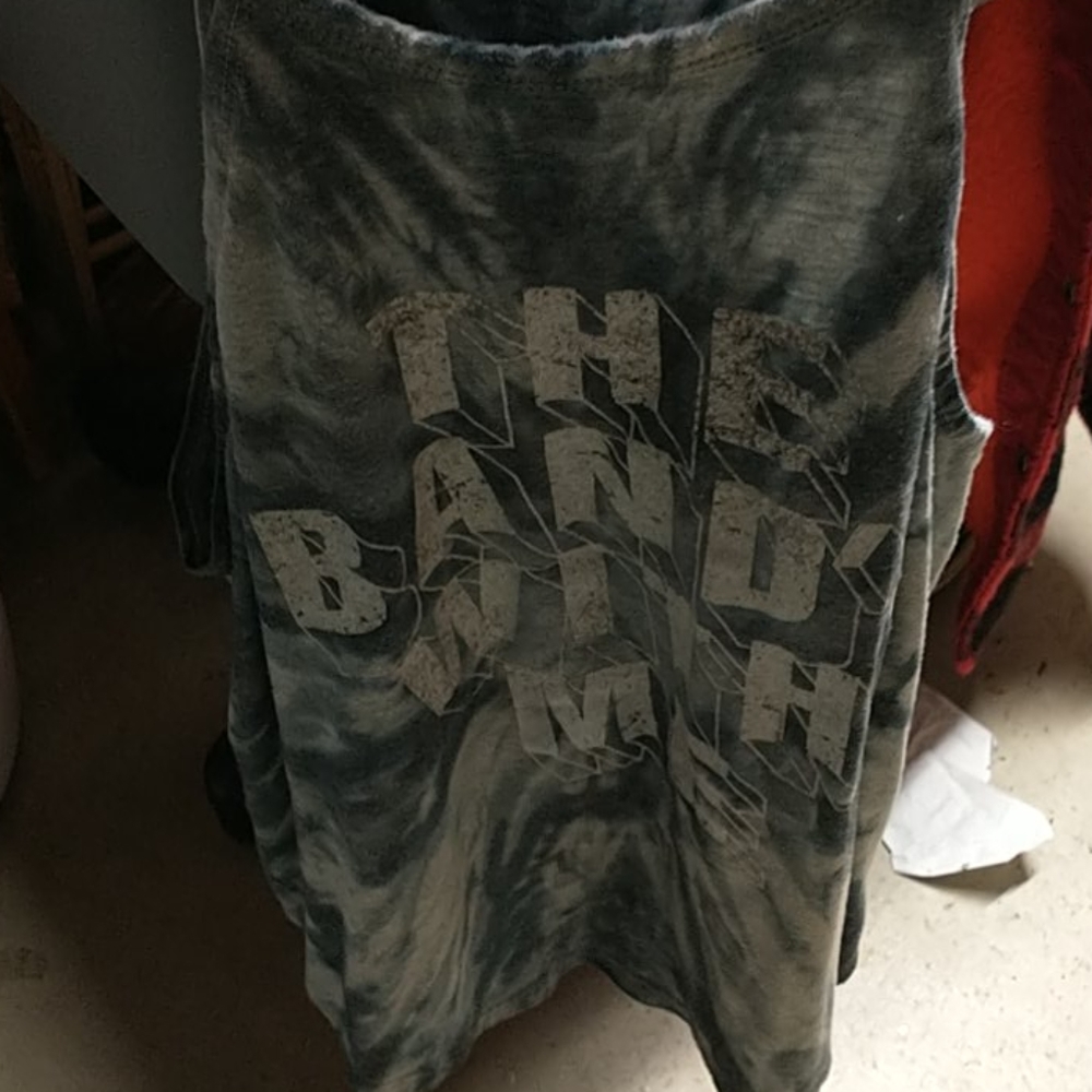 Cute band racerback tank2/12